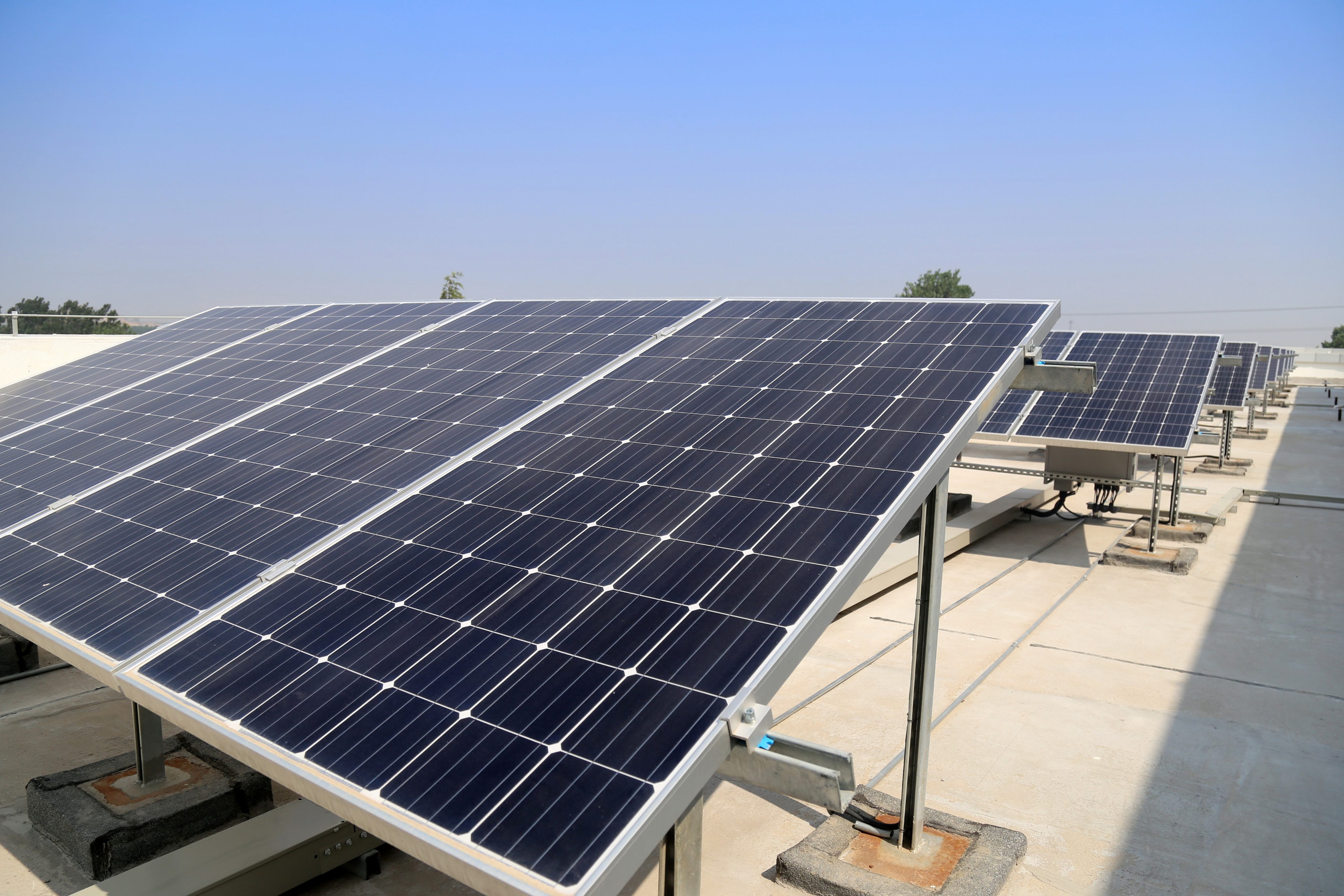 Commercial solar project